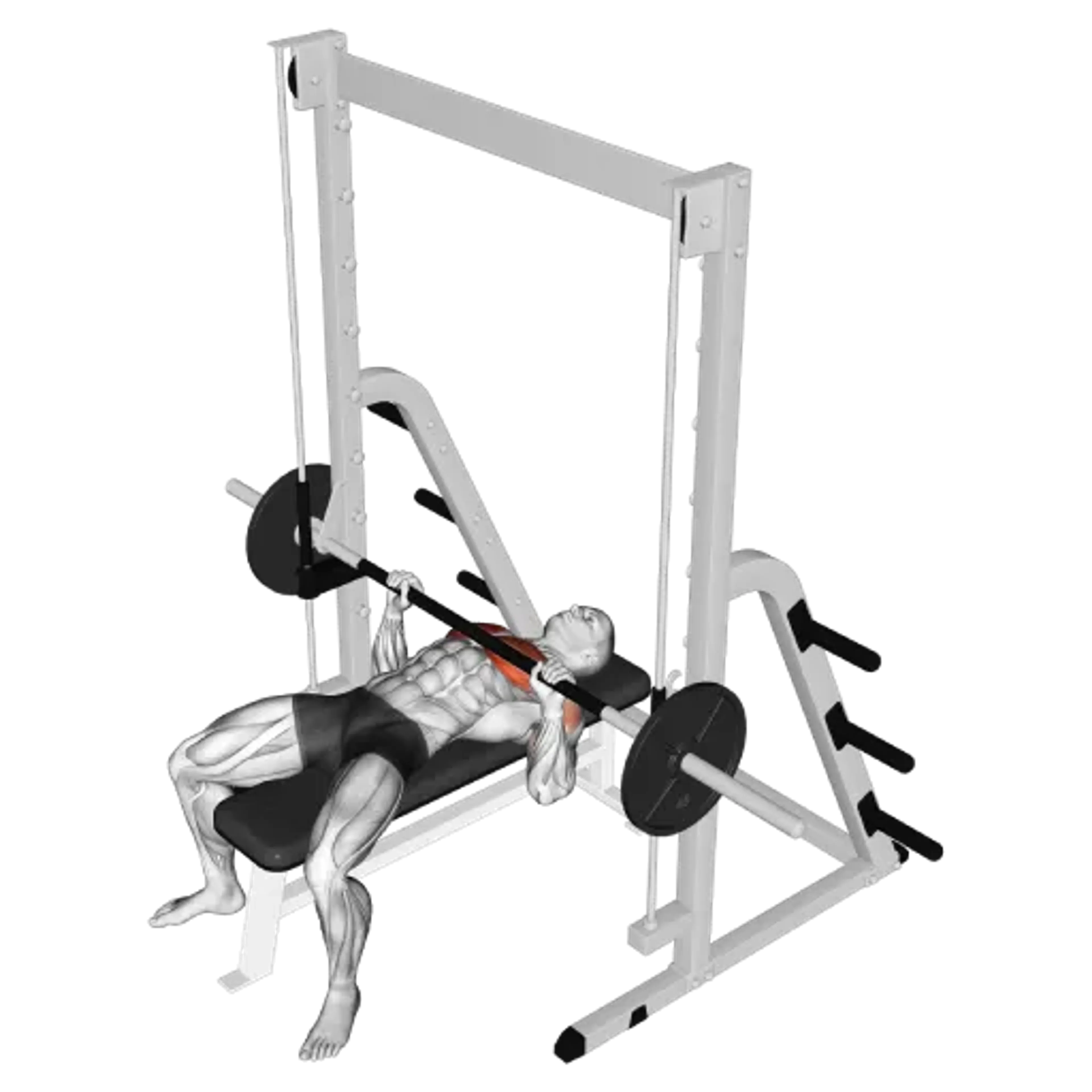 Smith Machine Bench Press
