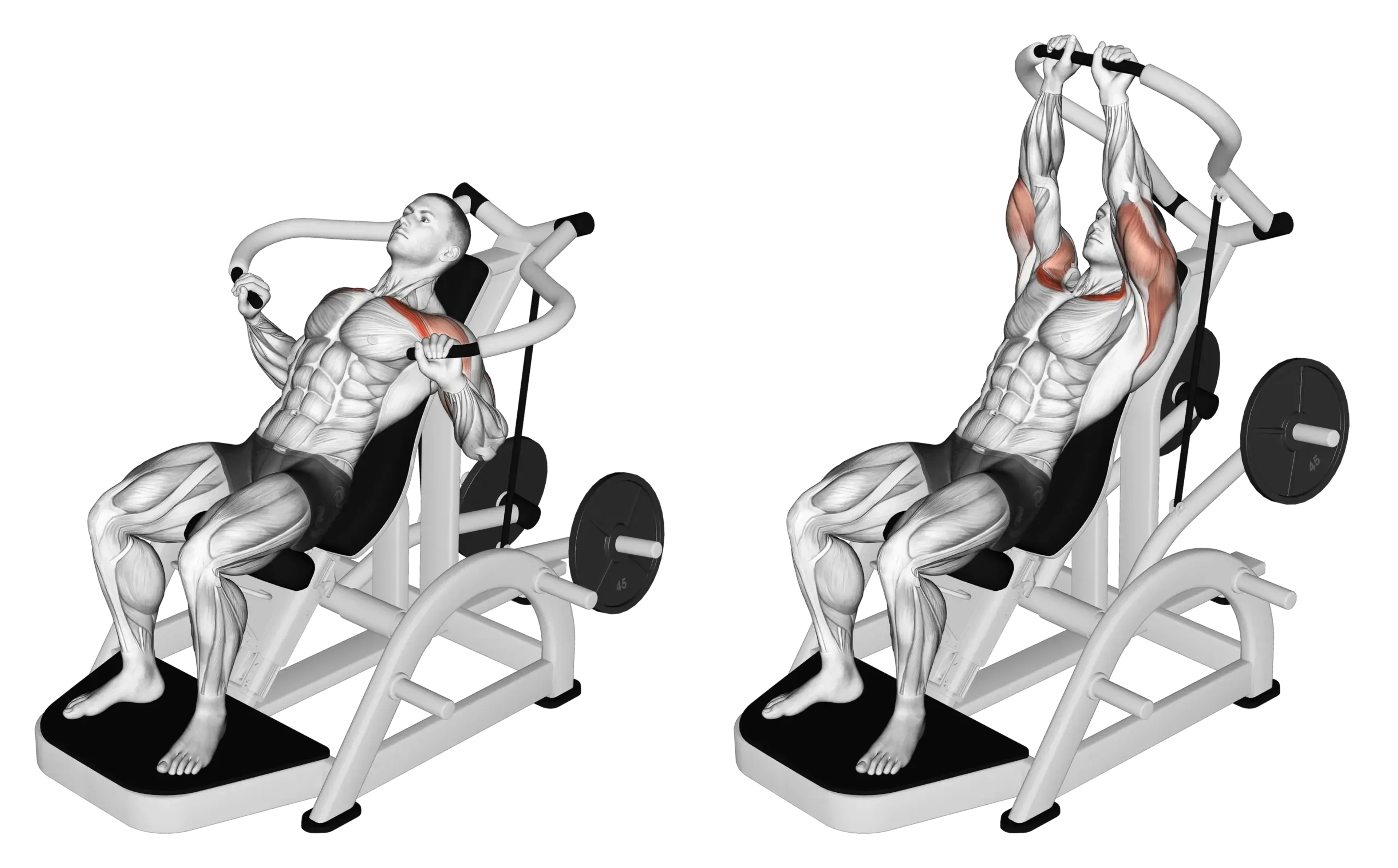 Machine Incline Bench Press