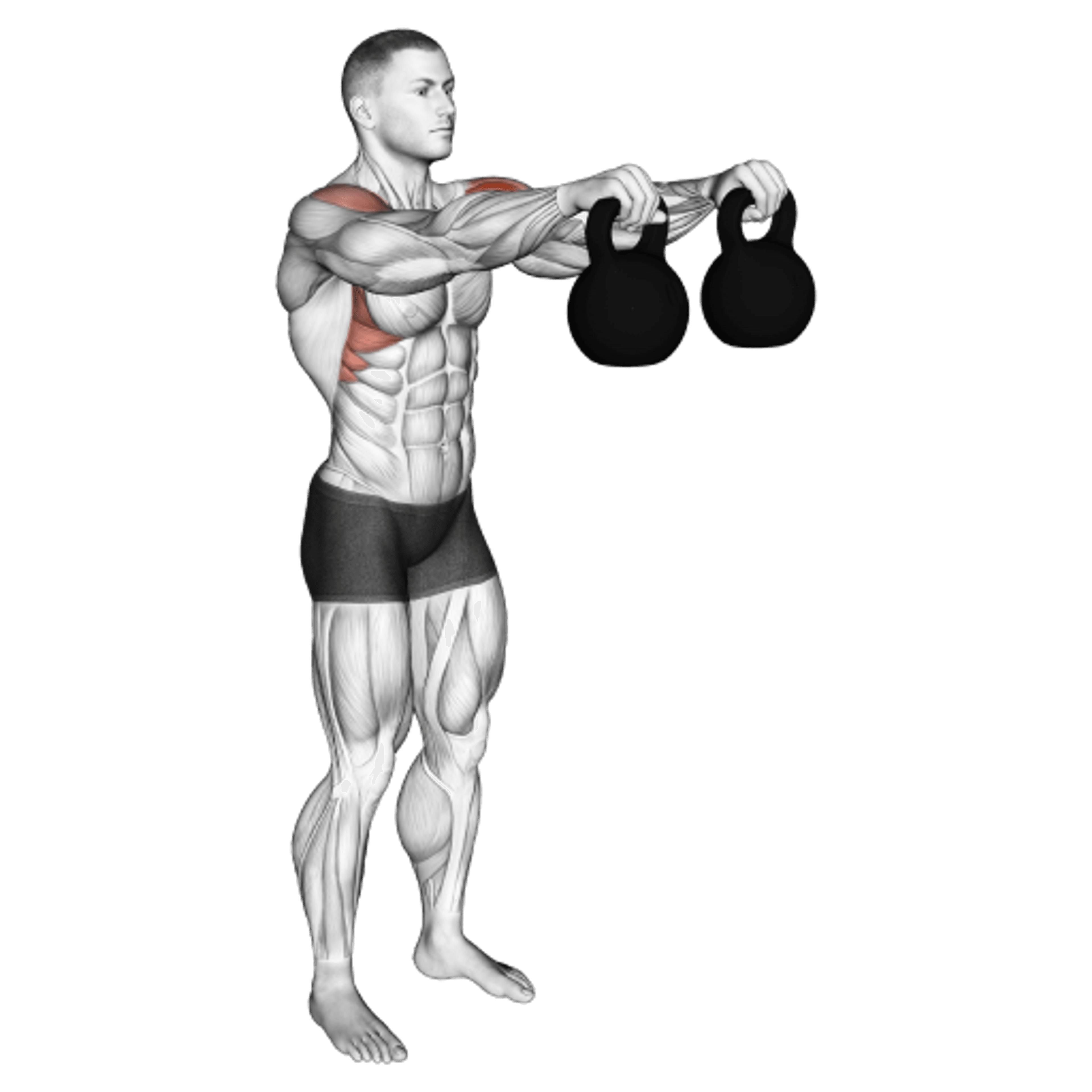 Kettlebell Front Raise