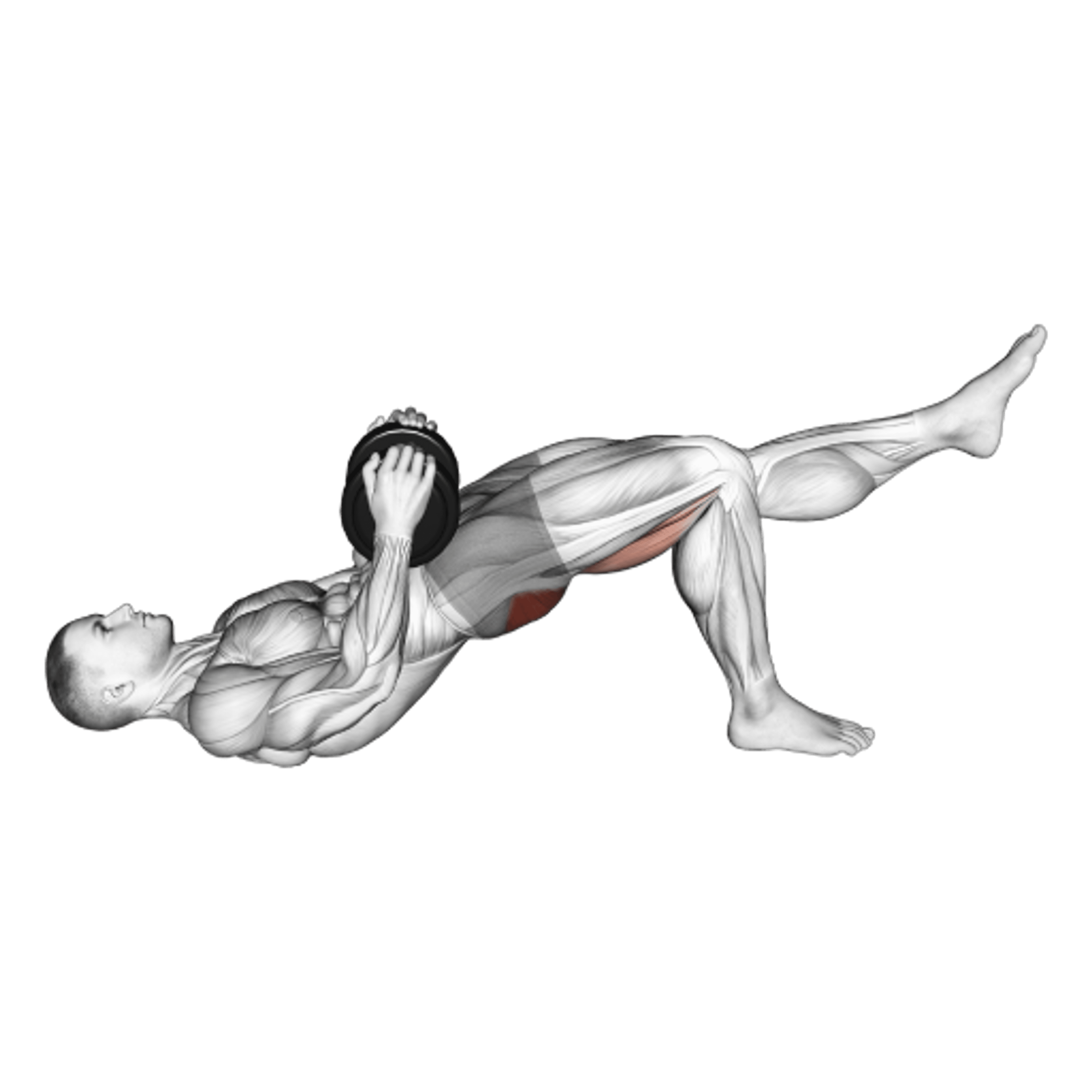 Dumbbell Single-Leg Glute Bridge