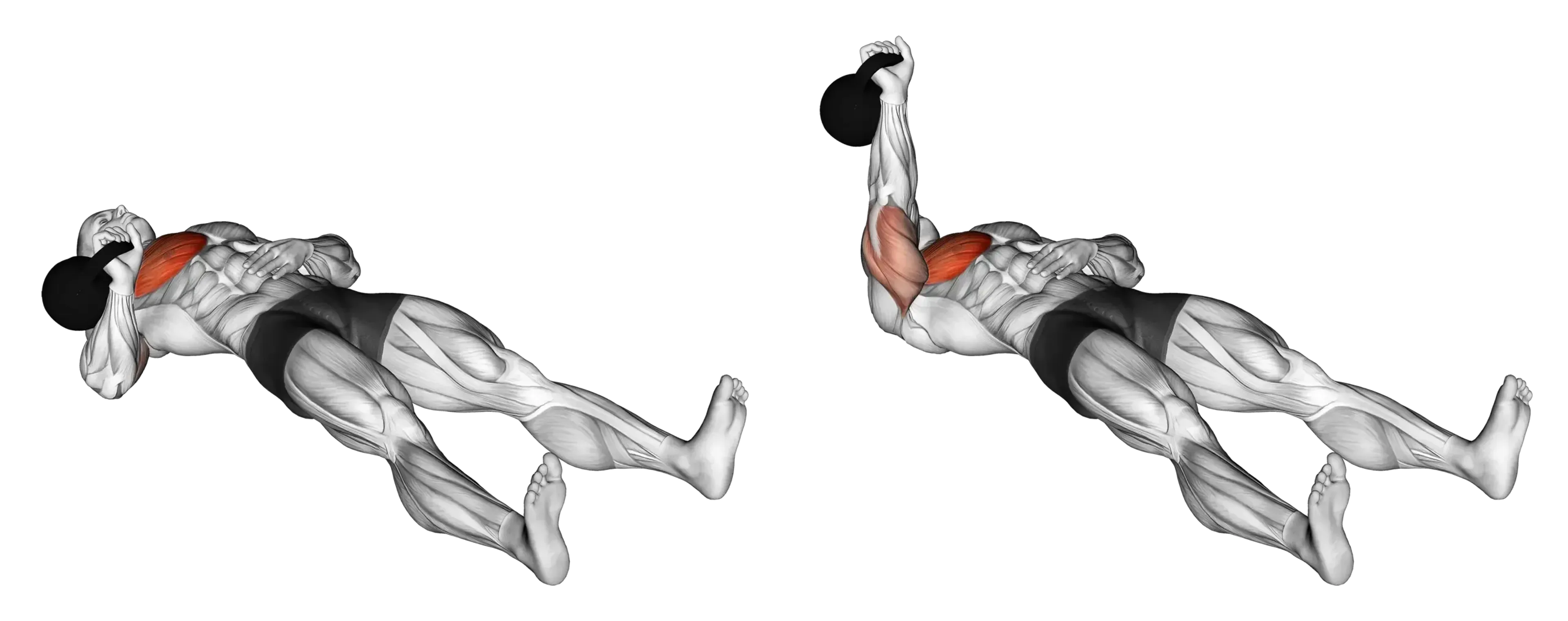 Kettlebell Single-Arm Floor Press