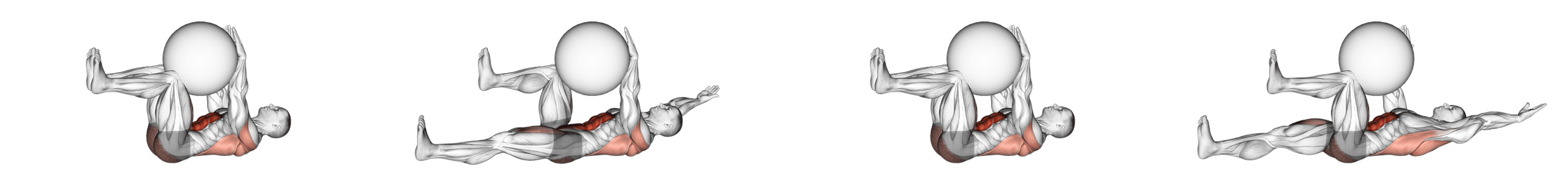 Exercise Ball Dead Bug