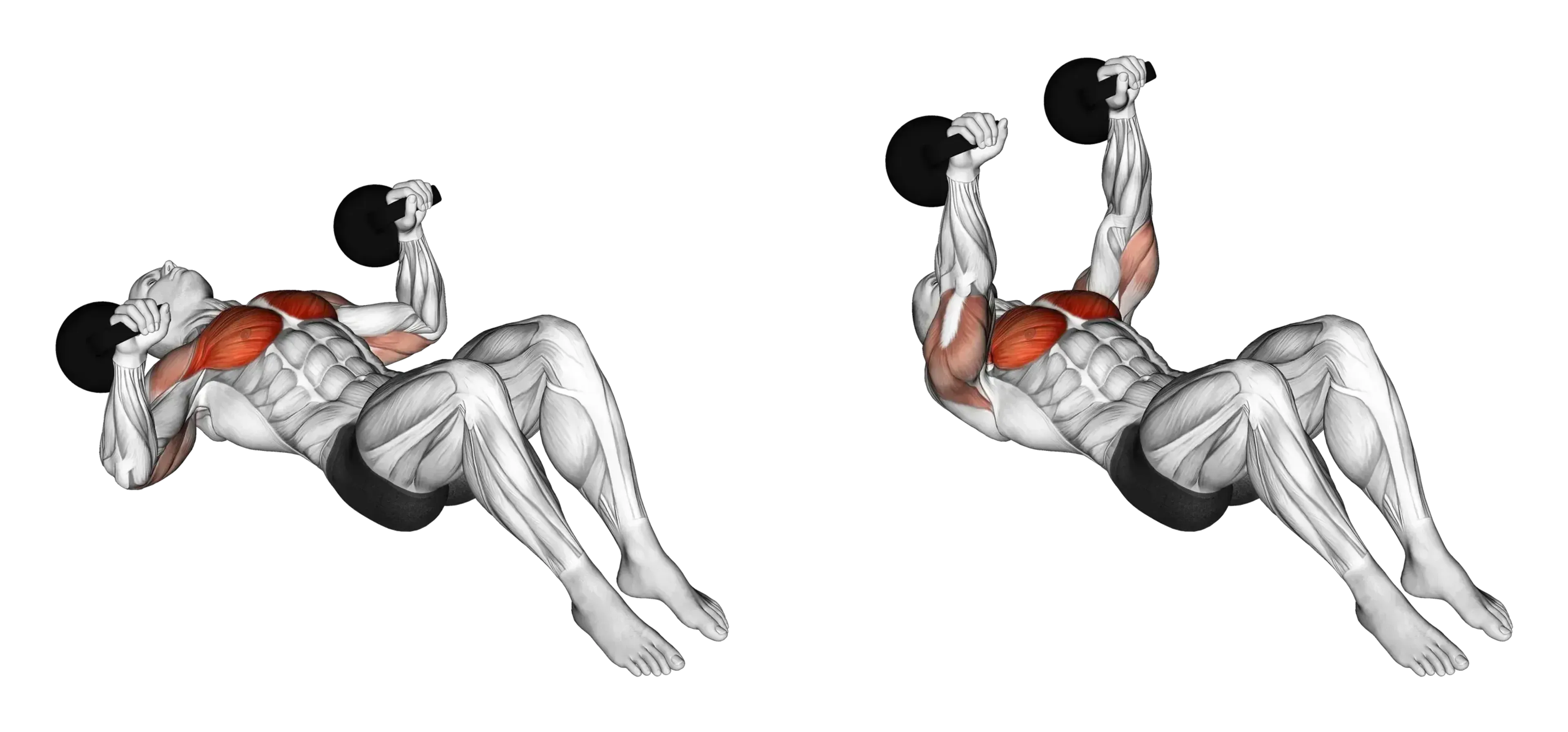 Kettlebell Floor Press