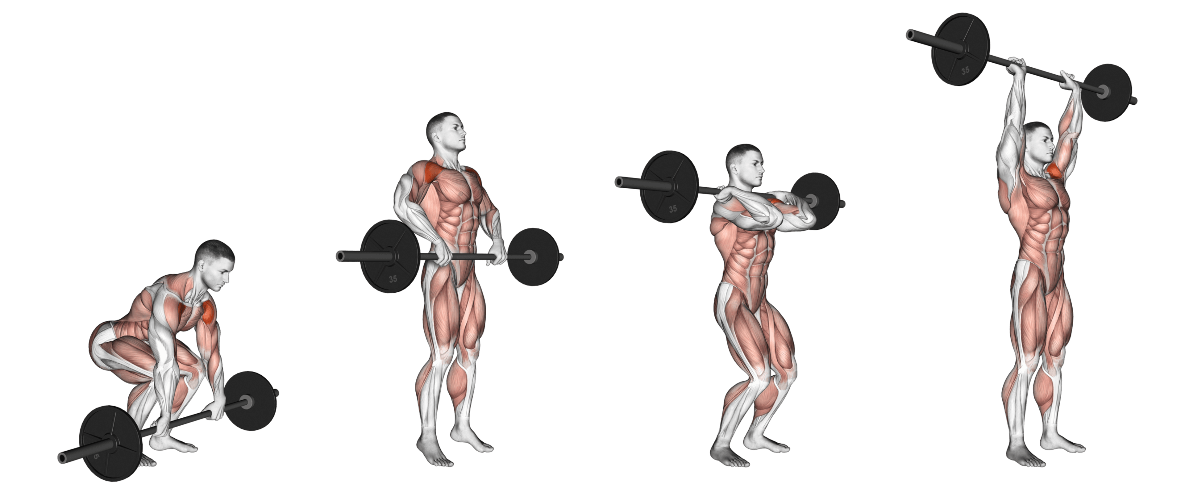 Barbell Clean and Press