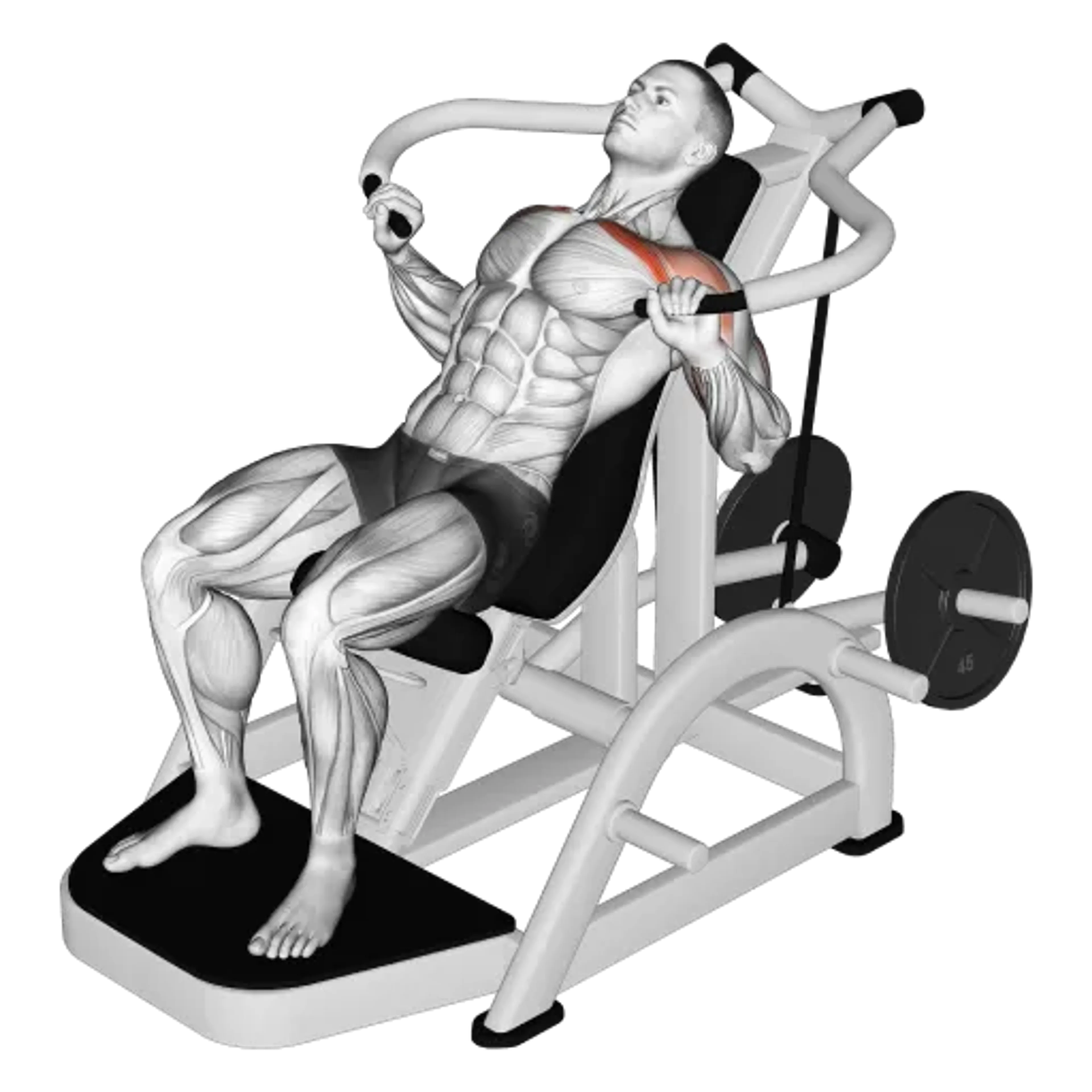 Machine Incline Bench Press