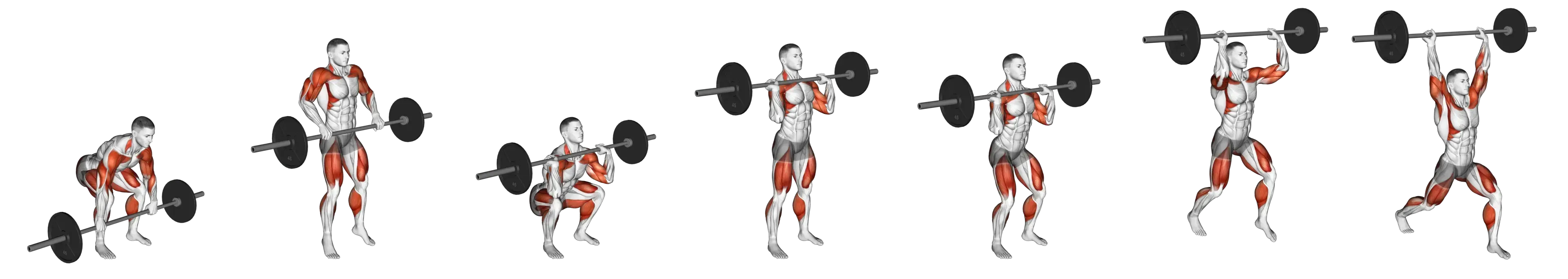 Barbell Clean and Jerk