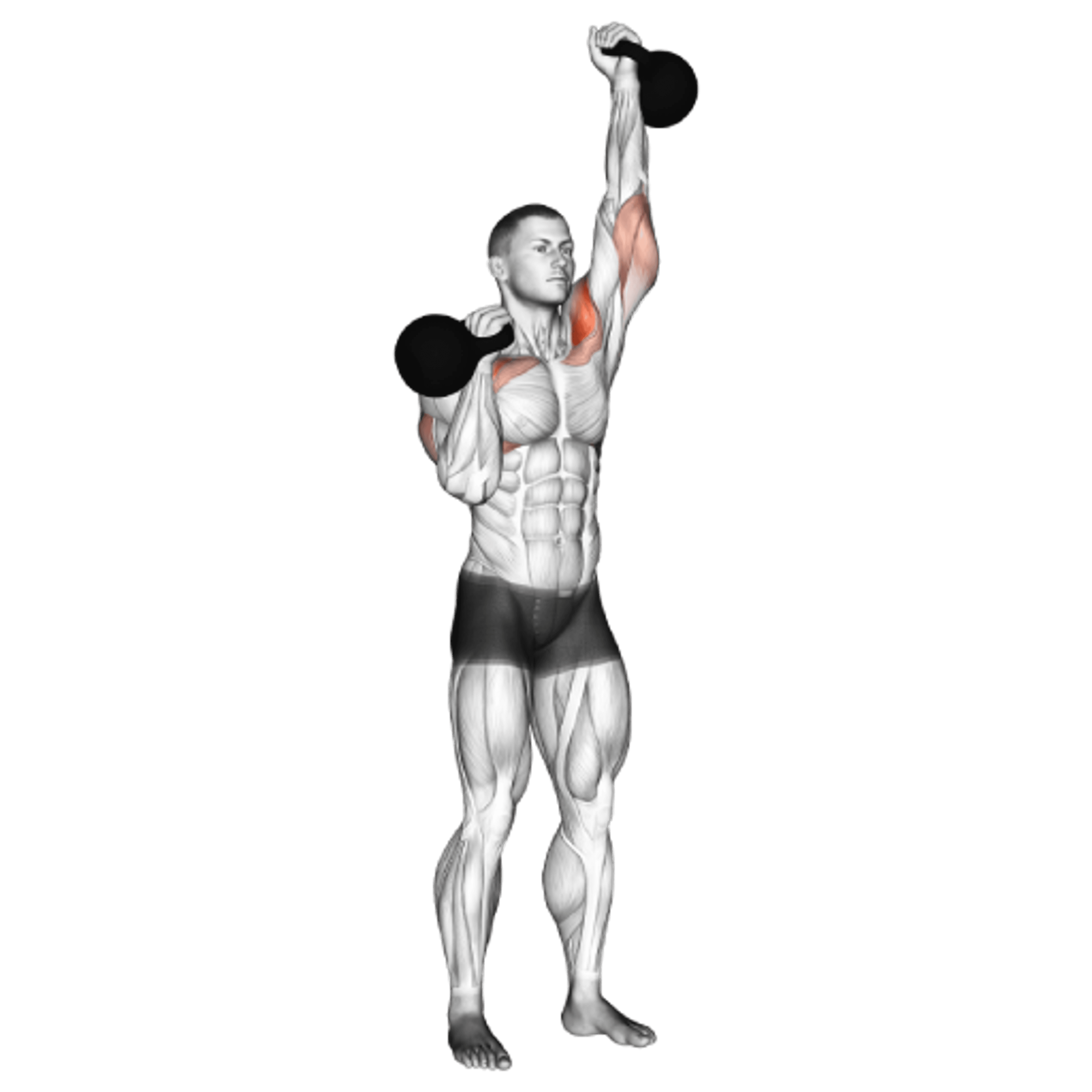 Kettlebell Alternating Standing Press