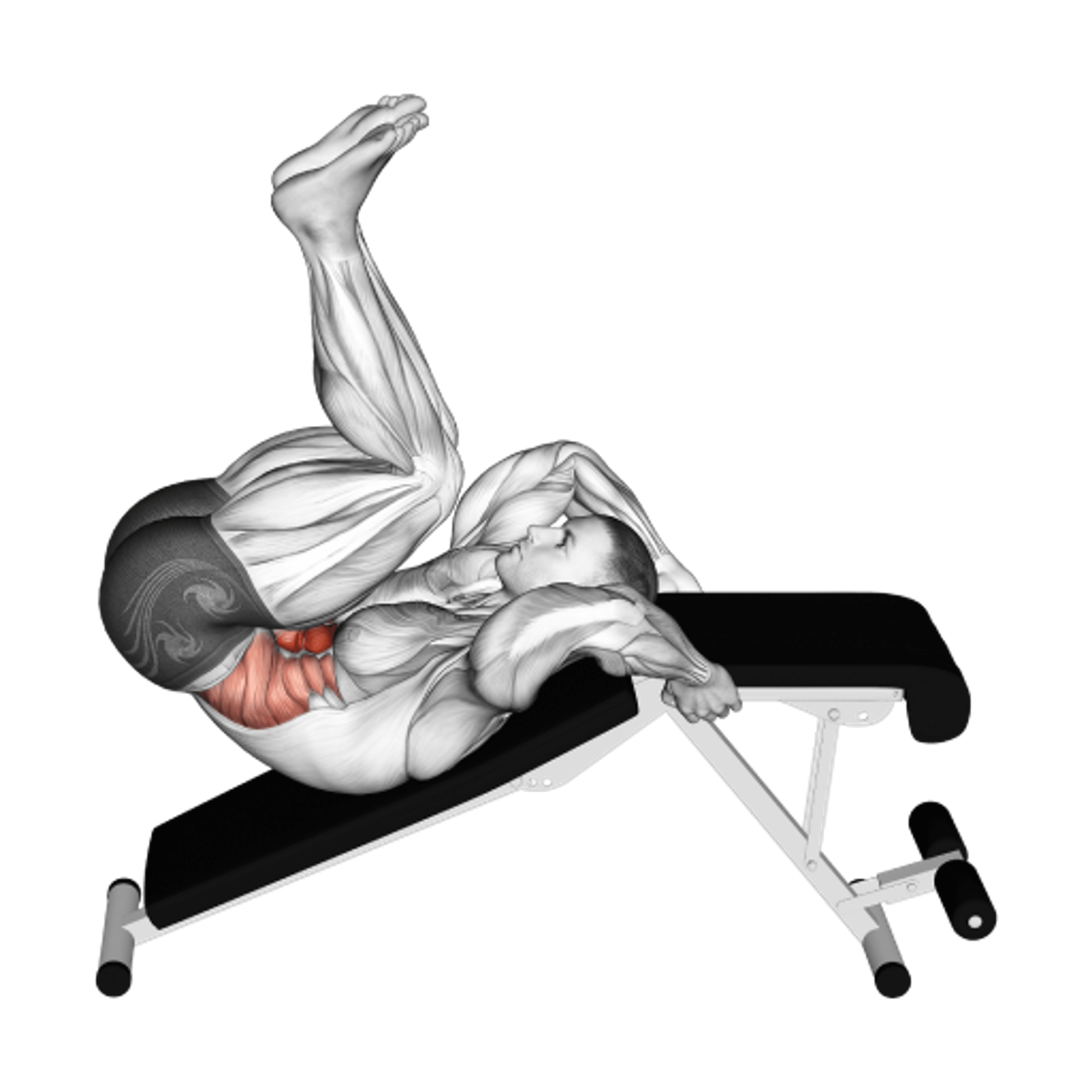 Decline Reverse Crunch