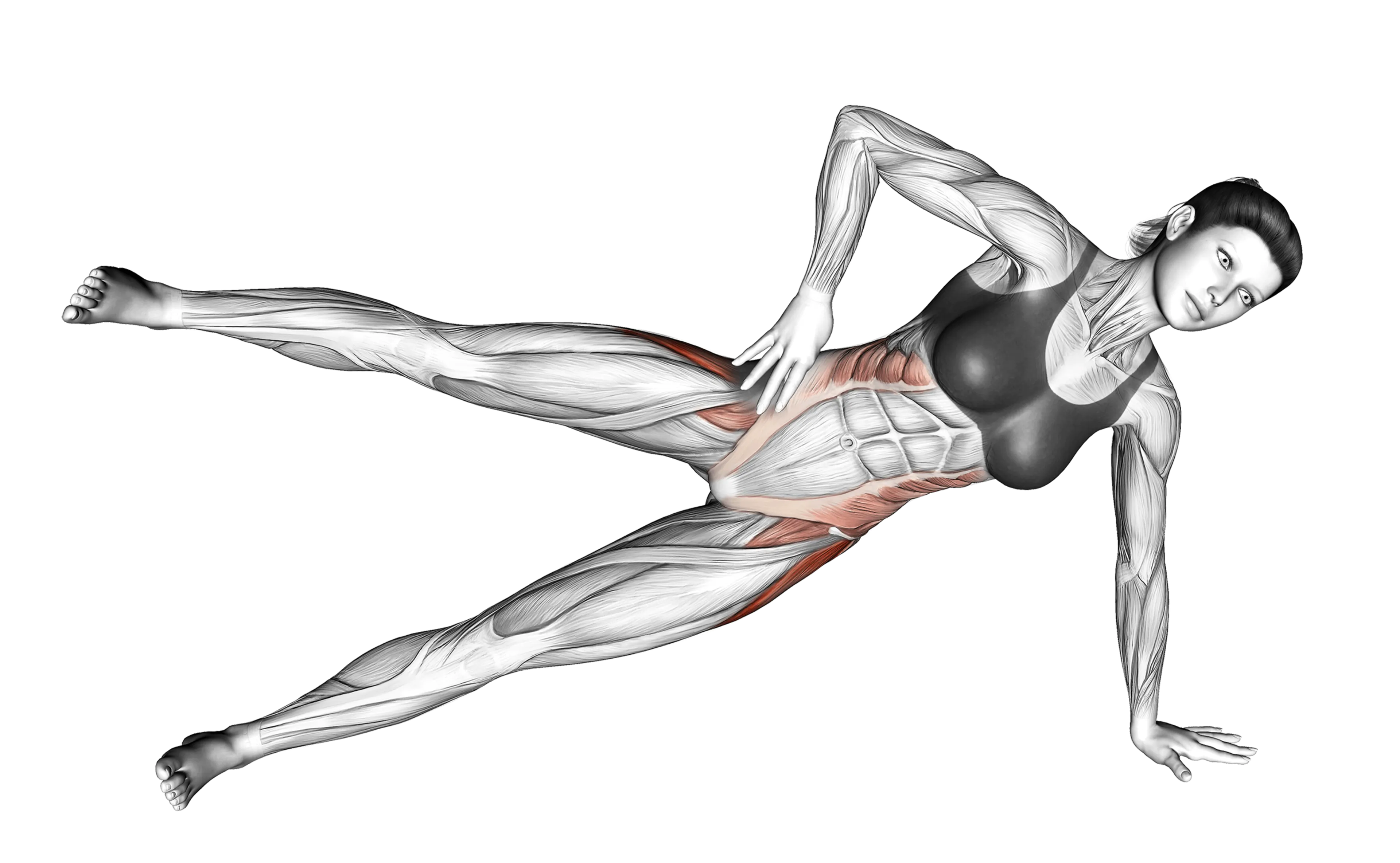 Side Bridge Hip Abduction
