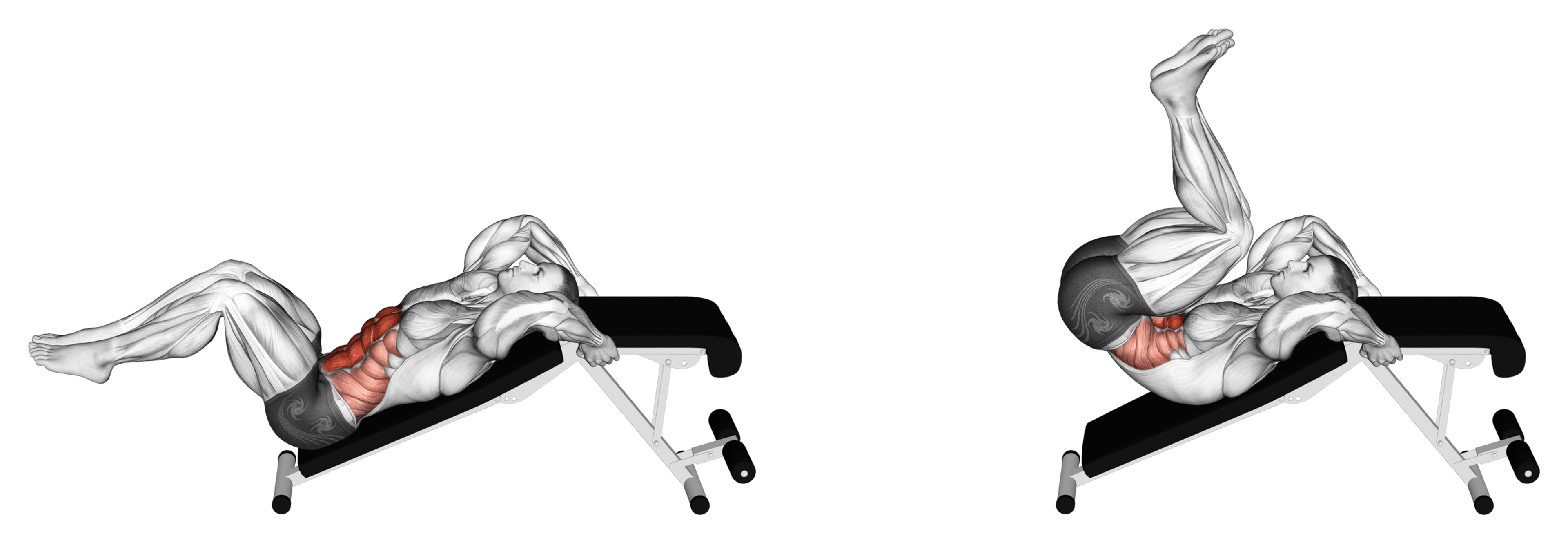 Decline Reverse Crunch